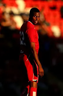 Bristol City's Jonathan Kodjia in Action Against Cheltenham Town, 2016