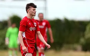 The Grove Prints: Bristol City's Jonny Smith in Pre-Season Action Against Hengrove Athletic, July 2016