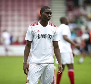 Images Dated 27th July 2013: Bristol City's Jordan Wynter in Action during Pre-Season Friendly against Bournemouth (2013)