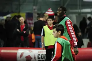 Bristol City's Jordan Wynter: Connecting with Community Amidst Sky Bet League One Match vs. Colchester United (September 2013)