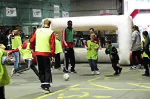 Bristol City's Jordan Wynter Playing Football in Community: Bristol City vs Colchester United, Sky Bet League One, 2013