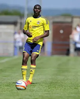 Bristol City's Jordan Wynter in Pre-Season Form: Clevedon Town vs. Bristol City (2013)