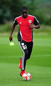 Season 13-14 Prints: Bristol City's Jordan Wynter in Pre-Season Training Action