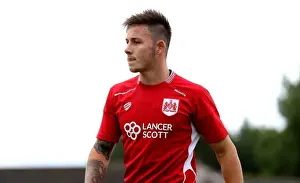 The Grove Prints: Bristol City's Josh Brownhill in Action against Hengrove Athletic during Pre-season Friendly