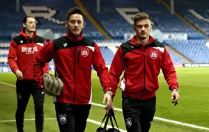 Leeds United V Bristol City Prints: Bristol City's Josh Brownhill and Jamie Paterson Arrive at Elland Road Ahead of Leeds United Clash (14/02/2017)