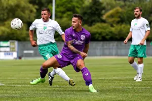 Guernsey V Bristol City Prints: Bristol City's Josh Brownhill in Pre-season Action against Guernsey FC, 2017