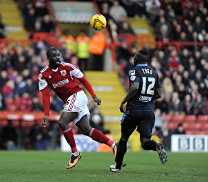 Bristol City's Karleigh Osborne in Action against Stevenage