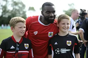 Portishead V Bristol City Prints: Bristol City's Karleigh Osborne Mingles with Fans at Portishead Town Pre-Season Friendly