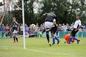 Pre Season Prints: Bristol City's Karleigh Osborne Scores the Winning Goal Against Portishead Town (05-07-2014)