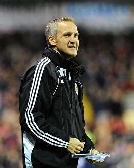 Images Dated 19th October 2010: Bristol City's Keith Millen in Action Against Reading, Npower Championship 2010