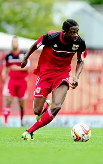 Bristol City U21s V Ipswich Town Collection: Bristol City's Kevin Krans in Action: U21s Clash with Ipswich Town