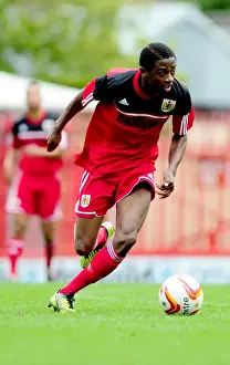 Bristol City U21s V Ipswich Town Prints: Bristol City's Kevin Krans in Action: U21s Clash with Ipswich Town