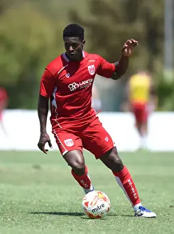 Friendly Prints: Bristol City's Kieran Agard in Action during Pre-season Friendly at La Manga Training Ground (July 2016)