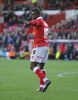Bristol City V AFC Telford Prints: Bristol City's Kieran Agard in FA Cup Action against AFC Telford United