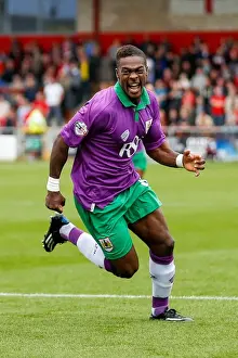 Bristol City's Kieran Agard Scores Brace: 1-2 Lead Over Fleetwood Town, 2014