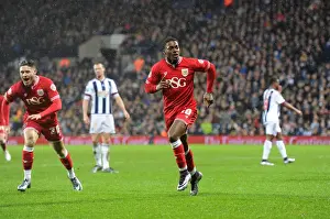 West Brom Prints: Bristol City's Kieran Agard Scores Dramatic Goal to Take 2-1 Lead Over West Brom in FA Cup Third Round