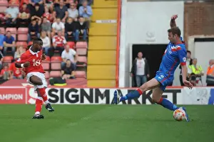 Bristol City V Doncaster Rovers Prints: Bristol City's Kieran Agard Scores the Game-Winning Goal Against Doncaster Rovers