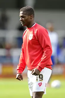 Rochdale V Bristol City Prints: Bristol City's Kieran Agard Scores at Rochdale's Spotland Stadium