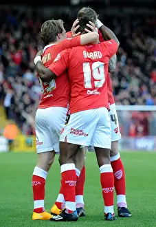 Bristol City V Oldham Athletic Prints: Bristol City's Kieran Agard Scores Thriller Against Oldham Athletic (Nov 1, 2014)