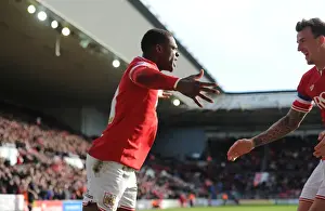 Bristol City's Kieran Agard Scores the Winner Against Hull City, 2015