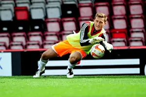 Framed Print : Bristol City's Kleton Perndreu in Action during U21s Match against Ipswich Town Framed Print : Bristol City's Kleton Perndreu in Action during U21s Match against Ipswich Town