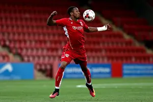 Bcfc Prints: Bristol City's Kodjia Takes Control: Cheltenham Town vs