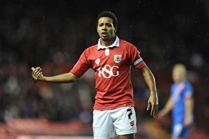 Images Dated 13th January 2015: Bristol City's Korey Smith in Action Against Doncaster Rovers at Ashton Gate Stadium