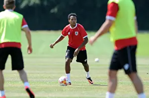 Training - 2 July 2014 Prints: Bristol City's Korey Smith in Deep Focus during Training (July 2, 2014)