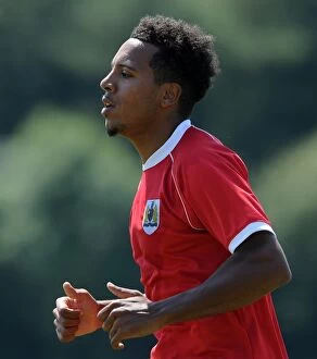 Images Dated 2nd July 2014: Bristol City's Korey Smith in Focus at Training (July 2, 2014)