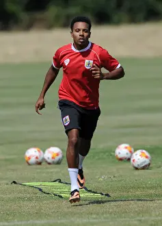 Training - 2 July 2014 Prints: Bristol City's Korey Smith in Focus: Training Intensely (July 2014)