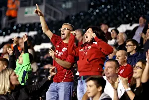 Fulham V Bristol City EFL Cup Prints: Bristol City's Late Winning Goal by Tammy Abraham: Fulham v Bristol City EFL Cup