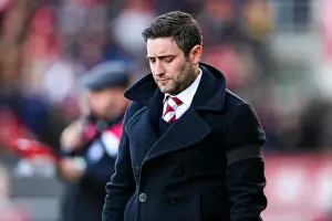 Bristol City V Cardiff City Prints: Bristol City's Lee Johnson Displays Frustration Against Cardiff City