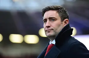 Bristol City V Fleetwood Town Prints: Bristol City's Lee Johnson Leads the Way Against Fleetwood Town in FA Cup Third Round