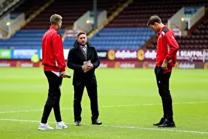Bristol City's Lee Johnson Pre-Match Stroll at Turf Moor, Burnley (FA Cup 2017)