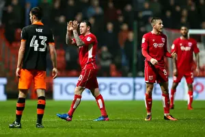 Bristol City V Sheffield Wednesday Prints: Bristol City's Lee Tomlin Appreciates Fans Before Early Exit vs