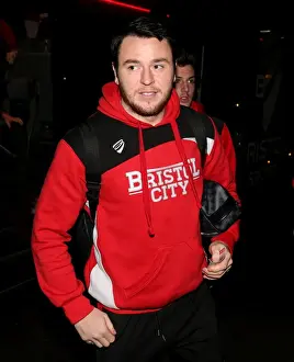 Fleetwood Town V Bristol City Prints: Bristol City's Lee Tomlin Arrives at Highbury Stadium Ahead of FA Cup Replay vs Fleetwood Town