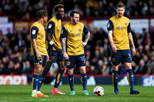 Brentford V Bristol City Prints: Bristol City's Lee Tomlin Readies for Free Kick against Brentford