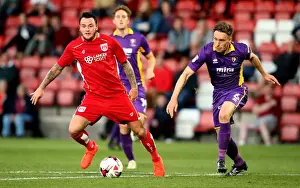 Bcfc Prints: Bristol City's Lee Tomlin Scores Past Cheltenham Town's Daniel Parslow - Preseason Friendly