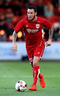 Images Dated 25th July 2016: Bristol City's Lee Tomlin Scores in Preseason Friendly Against Cheltenham Town