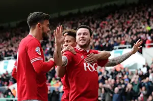 Bristol City V Sheffield Wednesday Prints: Bristol City's Lee Tomlin Scores Thrilling Goal Against Sheffield Wednesday in Sky Bet Championship Match