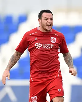 Friendly Prints: Bristol City's Lee Tomlin Shines in Pre-Season Friendly Against Granada