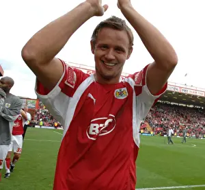 Bristol City's Lee Trundle in Action Against Preston North End