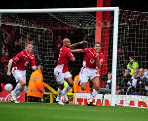Bristol City's Lewin Nyatanga Scores the Opener
