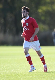 Bristol City U21 V Crewe U21 Prints: Bristol City's Lewis Hall in Action at Training