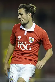 Framed Print : Bristol City's Lewis Hall in Action: U21s Battle against Crystal Palace at Ashton Gate, September 15, 2014 Framed Print : Bristol City's Lewis Hall in Action: U21s Battle against Crystal Palace at Ashton Gate, September 15, 2014