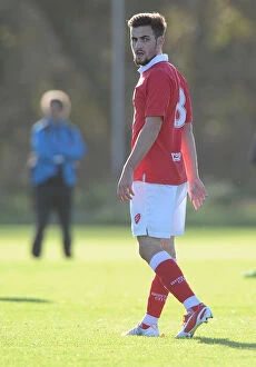 Bristol City u21 v Crewe u21 Collection: Bristol City's Lewis Hall in Action during Youth Development League Match