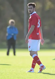 Bristol City U21 V Crewe U21 Prints: Bristol City's Lewis Hall in Action during Youth Development League Match