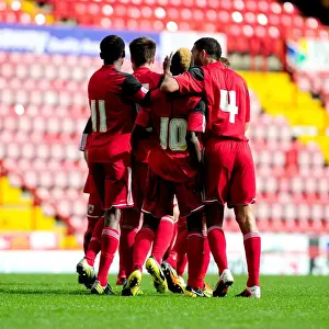 Bristol City U21s V Ipswich Town Prints: Bristol City's Lewis Hall Scores Thrilling Goal vs Ipswich Town U21s - 24/09/2012