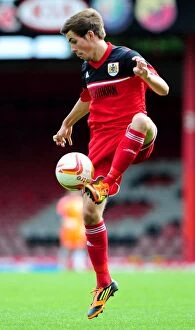 Images Dated 24th September 2012: Bristol City's Lewis Hall Shines in Action Against Ipswich Town U21s