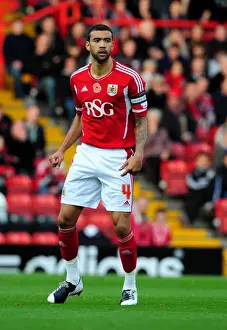 Bristol City V Burnley Prints: Bristol City's Liam Fontaine in Championship Action vs Burnley - 05-11-2011